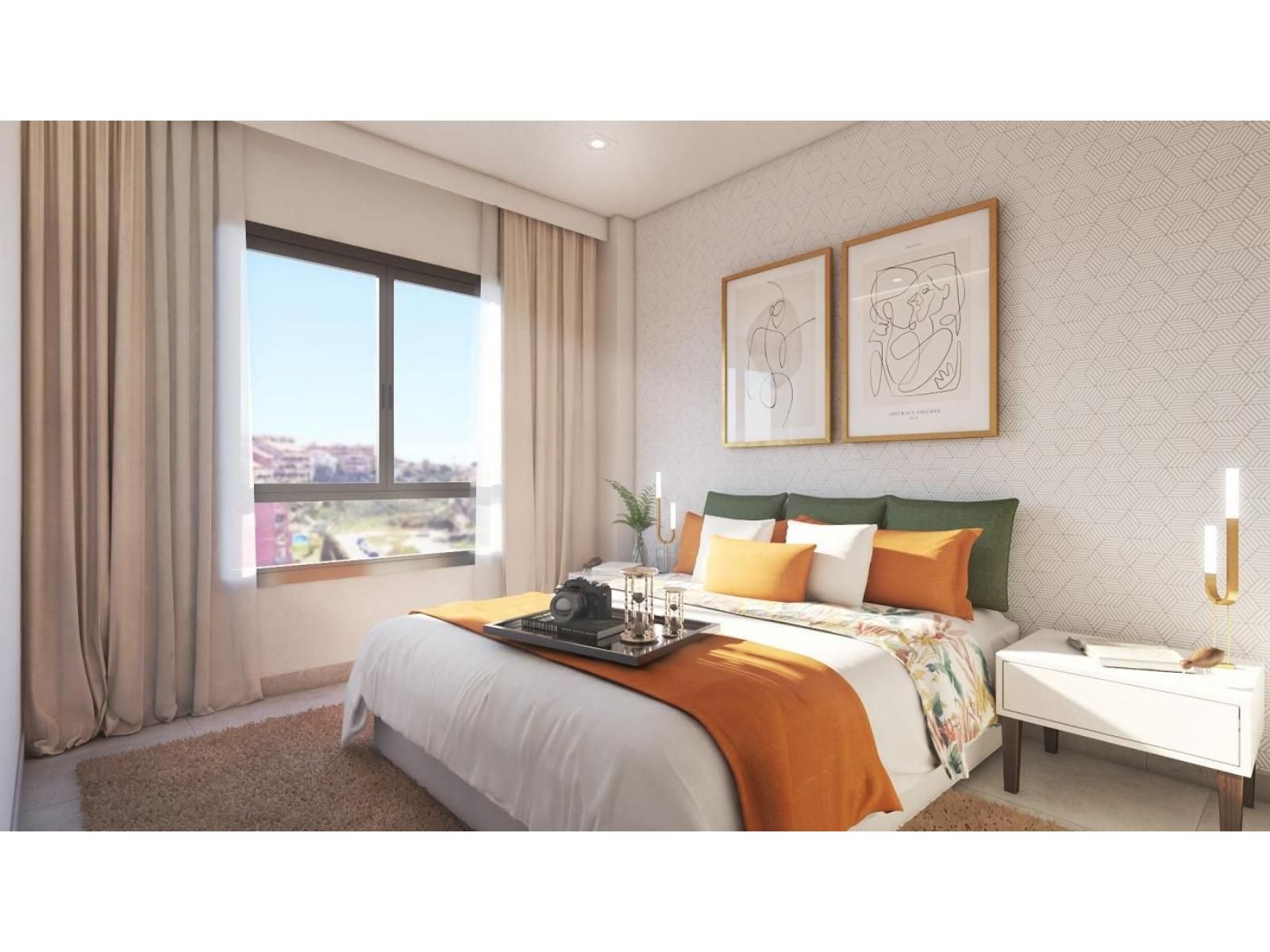 06 modern bedroom with city view